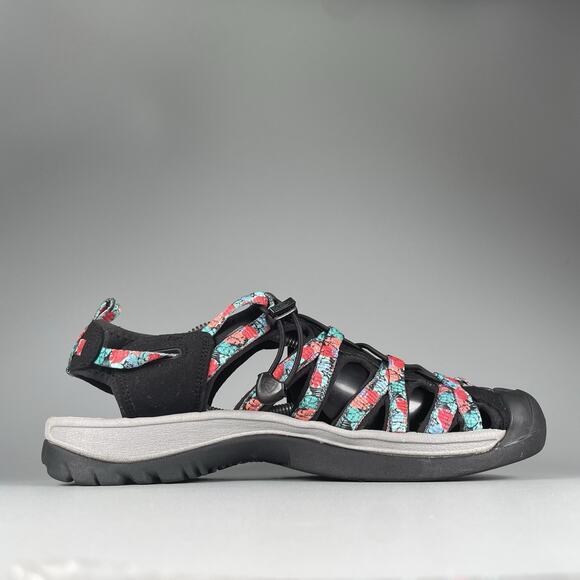 Keen Whisper Women's Size 11 Floral Slip On Sandals Outdoors Shoe Casual Comfort - Picture 7 of 8